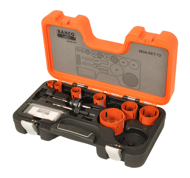 Hålsågssats Bahco 19-64 mm