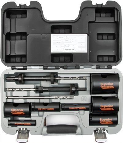 Hålsågssats Bahco 19-64 mm