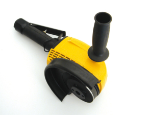 Vinkelslip luftdriven 5" inklusive kort slang Yokota