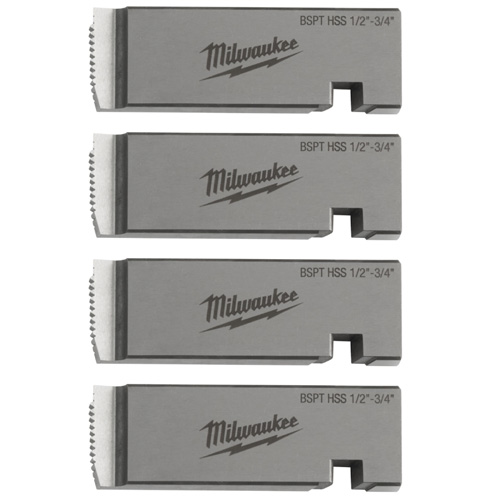 Gängbackar Milwaukee BSPT HSS 1/2-3/4 tum