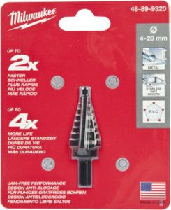 Stegborr Milwaukee 4-20 mm