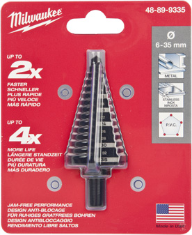 Stegborr Milwaukee 6-35 mm