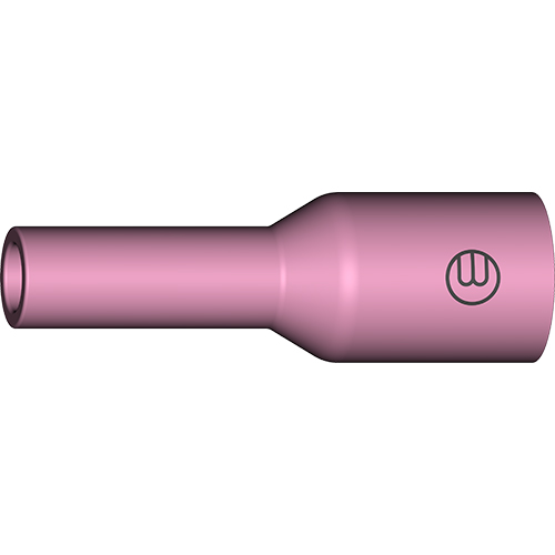 Keramisk gaskåpa NR6 för gaslins extra lång