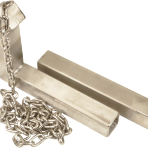 Rörfixtur kedjespännare till rörstöd svart