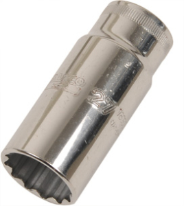 Sexkanthylsa Bahco 26 mm 1/2 tum - lång