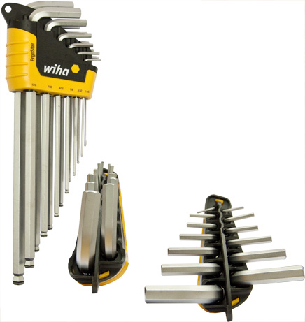 Insexnyckelsats Wiha 1/16-3/8"