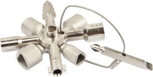 Kopplingsskåpsnyckel Knipex TwinKey