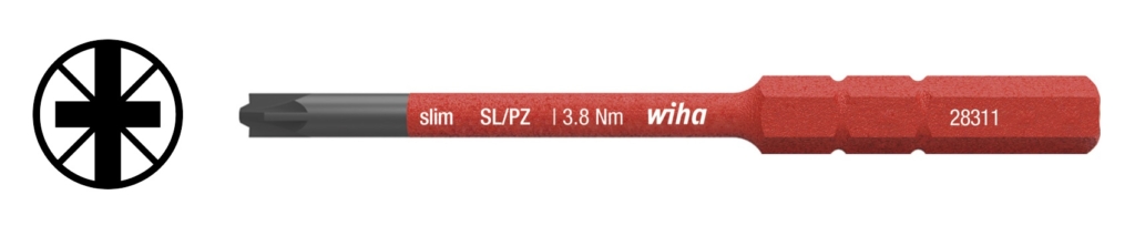 Bits Wiha slimbit PZ1/SL