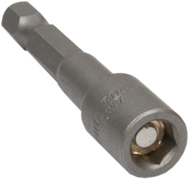 Bitshylsa Wiha 7 mm magnetisk