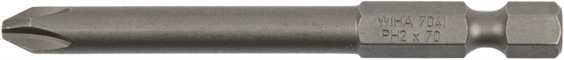 Bits Wiha LÅNG 70 mm PH2