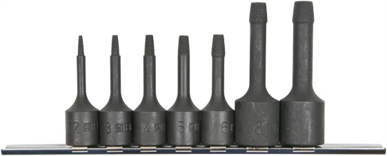 Skruvutdragare sats 7 delar
