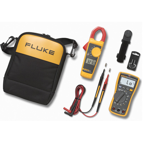 Multimeter och strömtång Fluke