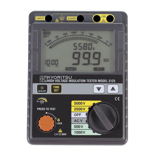 Högspänningsisolationsprovare Kyoritsu 3125