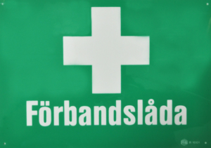 SKYLT - Förbandslåda