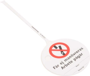 Varningsskylt F14/H8B PLAST