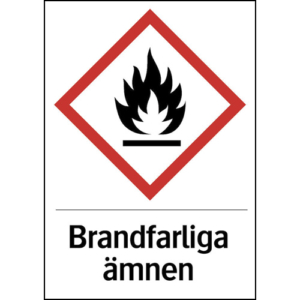 Varningsskylt 210 x 297