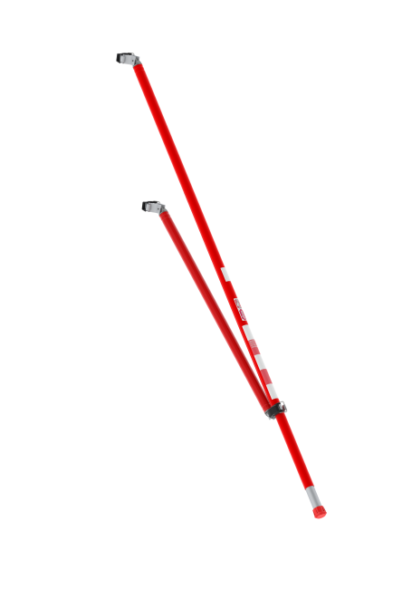 Stödben Easy-Lock® RS5 4,2m Röd