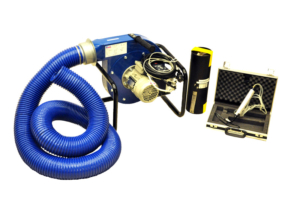 Fläktenhet till täthetsprovare