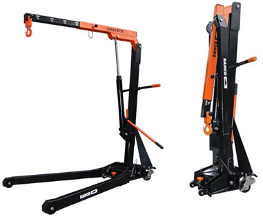 Hopfällbar verkstadskran Bahco