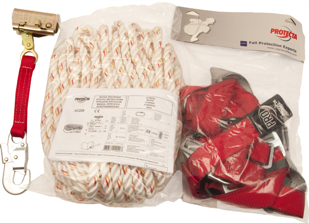 Fallskyddskit Tak enkel