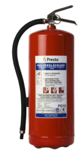 BRANDSLÄCKARE 12 kg pulver