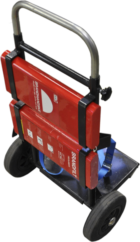 BRANDSKYDDSKÄRRA 2 x 12 kg