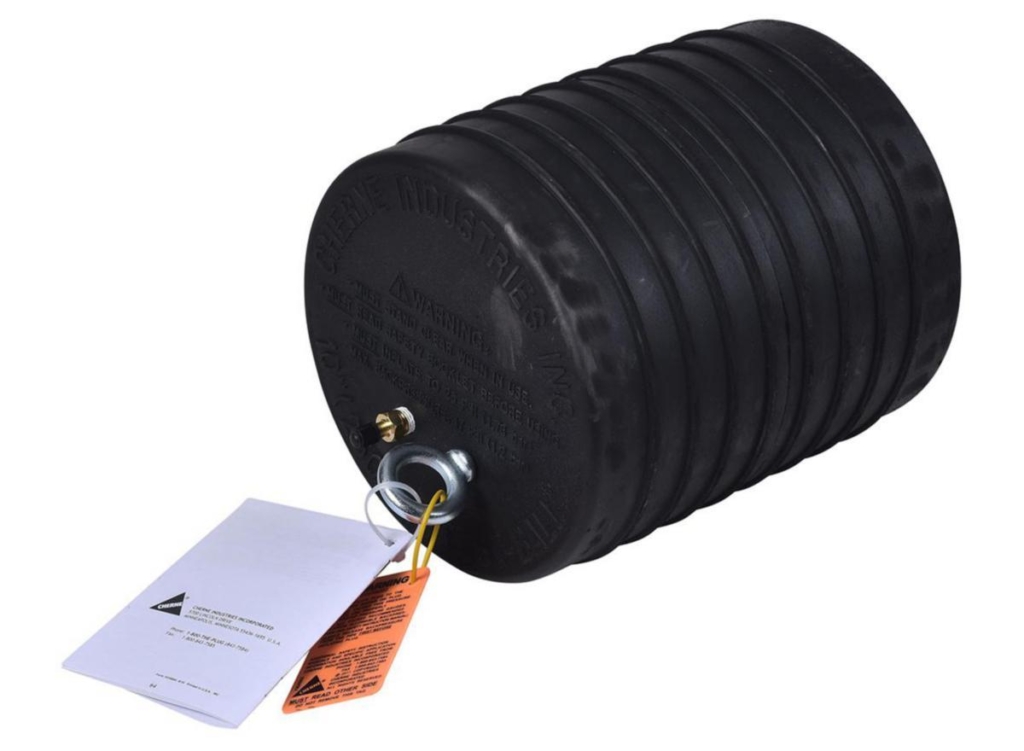 TESTBOLL Cherne 225-250 arbetsområde 217-250 mm